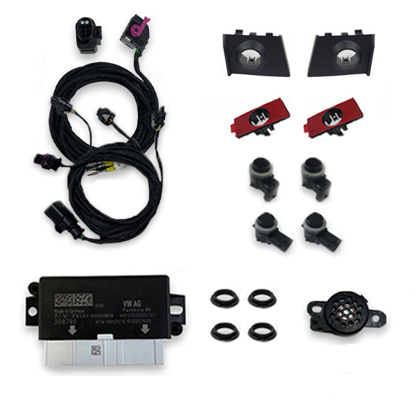 APS+ Audi Első Parkolóradar (Park Assist) Frissítés - Audi A3 8V Facelift
