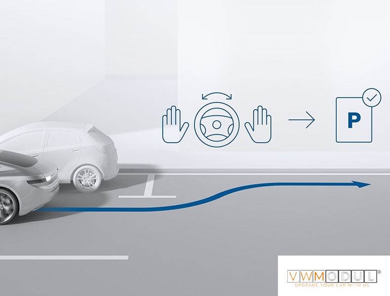 Parktronic with Active Parking Assist: Amit Tudnia Kell